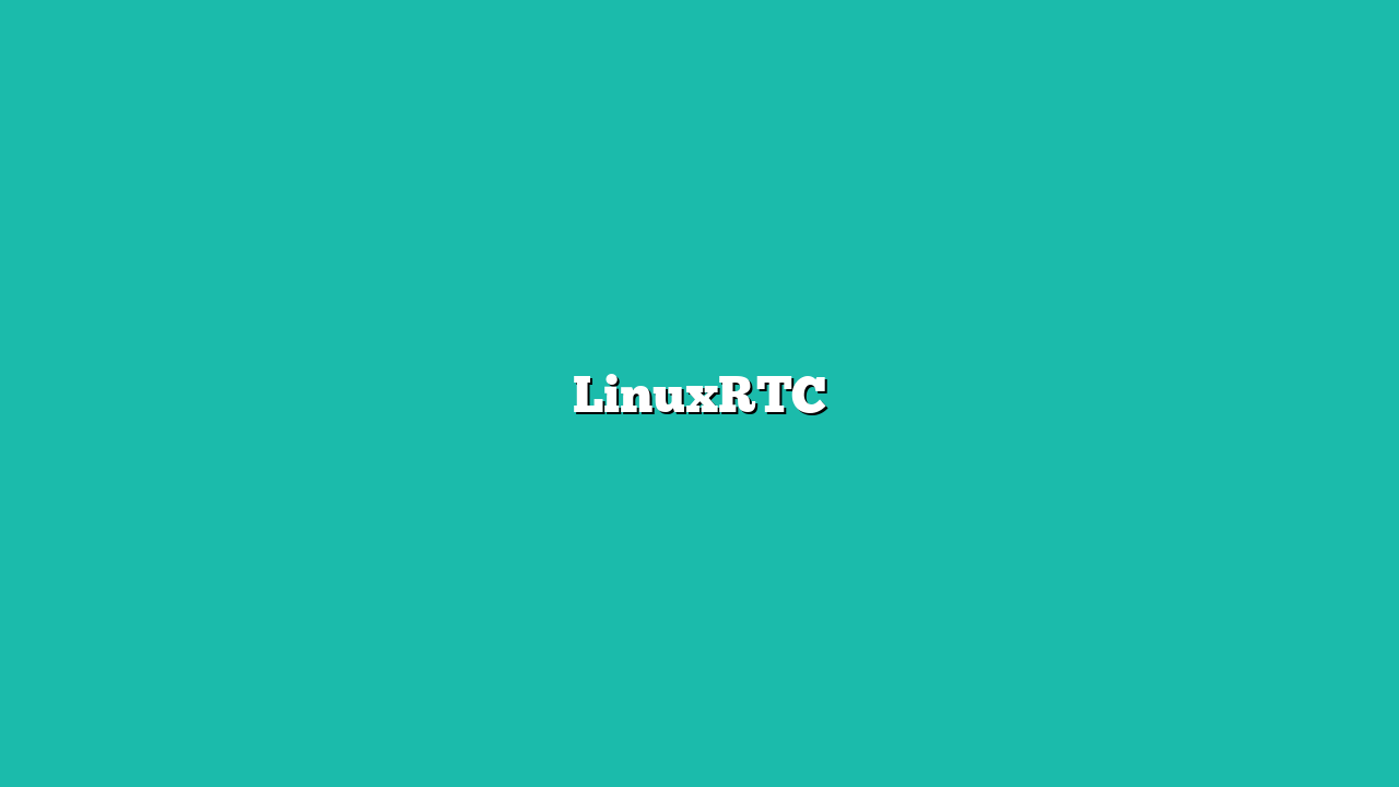 LinuxRTC
